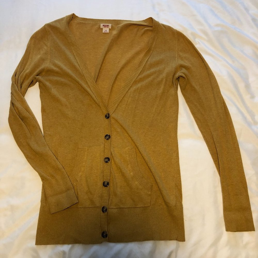 Mustard Cardigan